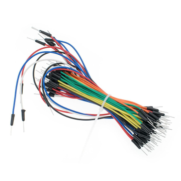 65 Pcs Breadboard Jumper Wire Pack (Male to Male) in BD, Bangladesh by BDTronics
