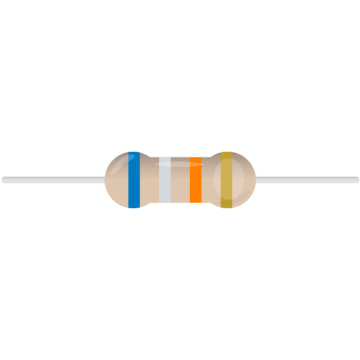 68K Ohm 1/4W Resistor in BD, Bangladesh by BDTronics