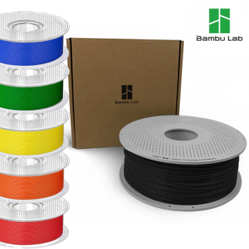 Bambu Lab PLA-CF Filament Carbon Fiber Reinforced PLA for 3D Printing (1KG) in BD, Bangladesh by BDTronics