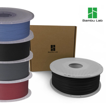 Bambu Lab PLA-CF Filament Carbon Fiber Reinforced PLA for 3D Printing (1KG) in BD, Bangladesh by BDTronics