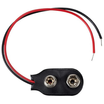 9V Battery Connector with Cable in BD, Bangladesh by BDTronics