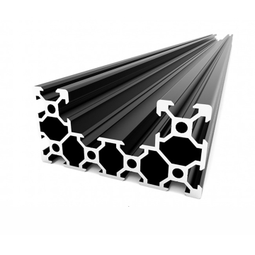4080 C-Beam V-Slot Aluminium Profile 1500mm Length (Black Anodized) for Linear Rail Open Build OX CNC Machine in BD, Bangladesh by BDTronics