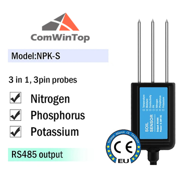 Soil NPK Sensor (3 in 1) Agricultural RS485 Modbus in BD, Bangladesh by BDTronics