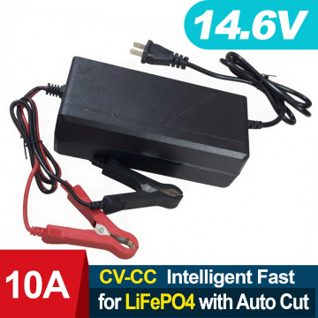 High Quality 12V 10A (4S) LiFePO4 Battery Charger Lithium Iron Phosphate Fast Charger in BD, Bangladesh by BDTronics