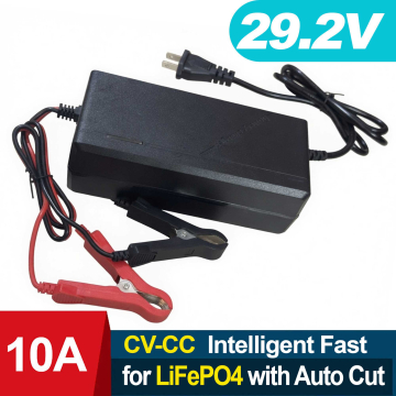 High Quality 24V 10A (8S) LiFePO4 Battery Charger Lithium Iron Phosphate Fast Charger in BD, Bangladesh by BDTronics