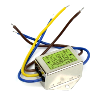 EMI Filter Anti-interference AC 220V 10A Single-Phase Power Supply Filter with Wire CW1B-10A-L in BD, Bangladesh by BDTronics