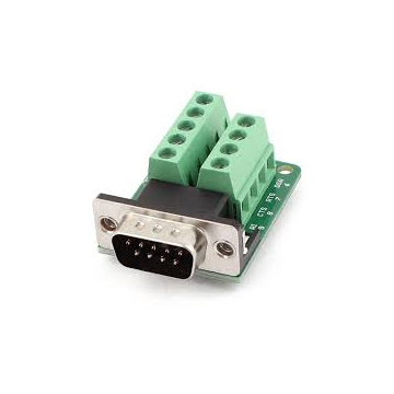 DB9/RS232/RS485 9-Pin Terminal Male Breakout Board with Screw Terminal in BD, Bangladesh by BDTronics