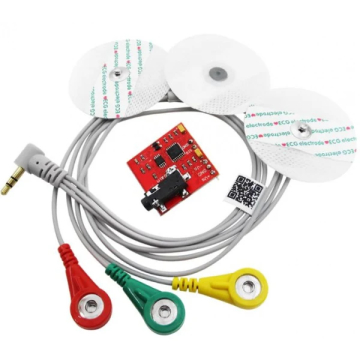 EMG Muscle Sensor V3.0 with Cable and Electrodes Controller (High Quality) in BD, Bangladesh by BDTronics