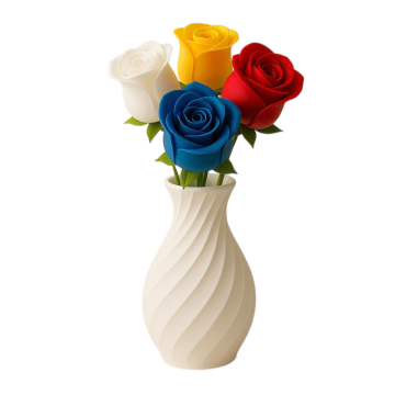 Flower Vase Decorative Gift (3D Printed) in BD, Bangladesh by BDTronics
