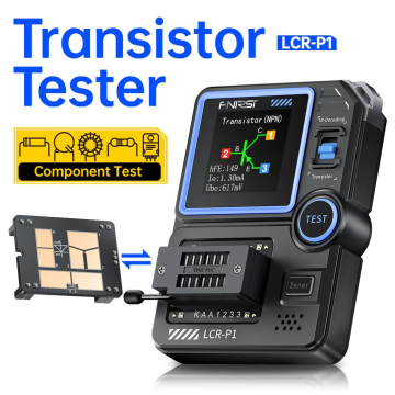FNIRSI® LCR-P1 Multifunction LCR Transistor Capacitor Tester in BD, Bangladesh by BDTronics