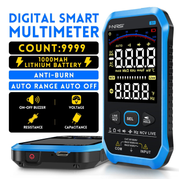 FNIRSI® S1 Smart Digital Multimeter Large Screen Auto Range in BD, Bangladesh by BDTronics