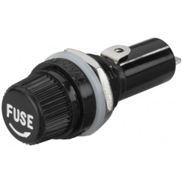 Fuse Holder Panel Mount for 6.3x32mm Fuse in BD, Bangladesh by BDTronics