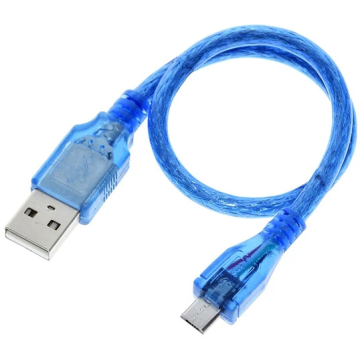 Micro USB Cable for Arduino 30cm Length in BD, Bangladesh by BDTronics