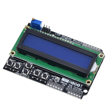 LCD1602 Keypad Shield Module Display For Arduino UNO in BD, Bangladesh by BDTronics