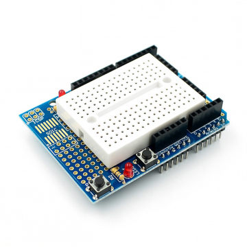 Prototype Shield for Arduino UNO R3 Mini Breadboard in BD, Bangladesh by BDTronics