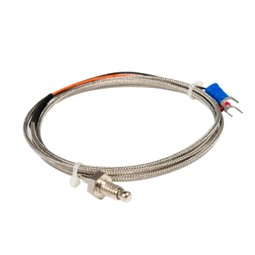 K Type Thermocouple Temperature Probe 2 Meter Braided Cable in BD, Bangladesh by BDTronics