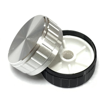 Aluminum Alloy Potentiometer Knob Rotary Volume Control 28x18mm in BD, Bangladesh by BDTronics