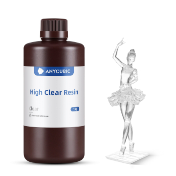 ANYCUBIC High Clear Resin Transparent Resin (1KG) in BD, Bangladesh by BDTronics