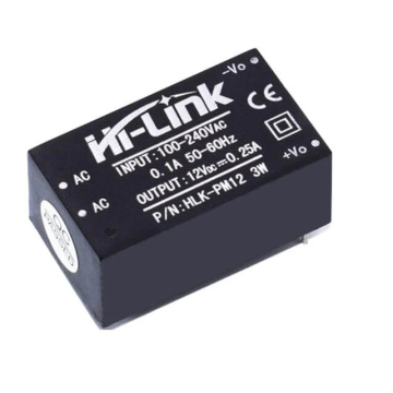 Isolated Power Supply Module 220V AC to 12V DC 250mA Step-Down (Hi-Link HLK-PM12) in BD, Bangladesh by BDTronics