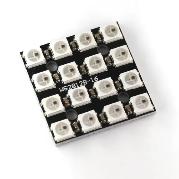 WS2812B 4×4 RGB LED Module in BD, Bangladesh by BDTronics