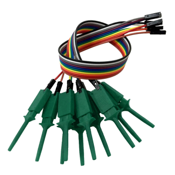 10pc Logic Analyzer Cable Probe Test Clip with Female Jumper Wire in BD, Bangladesh by BDTronics