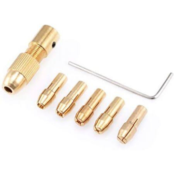 7pcs 2.35mm Mini Drill Chucks for Rotary Power Tools  in BD, Bangladesh by BDTronics