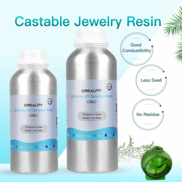  Creality Jewelry Casting Resin Transparent Green UV Liquid Photopolymer Resin for 3D Printing in BD, Bangladesh by BDTronics