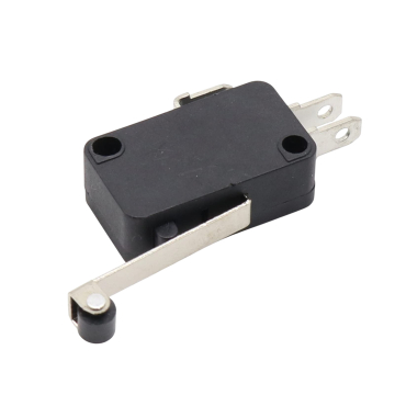 KW7-2 Micro Limit Switch Long Lever Roller 10A 250VAC SPDT Momentary in BD, Bangladesh by BDTronics