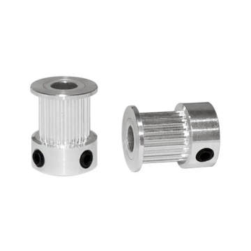 GT2 Pulley 20 Teeth 6.35mm Bore for 10mm Belt Width Aluminium Timing Pulley for 3D Printers in BD, Bangladesh by BDTronics