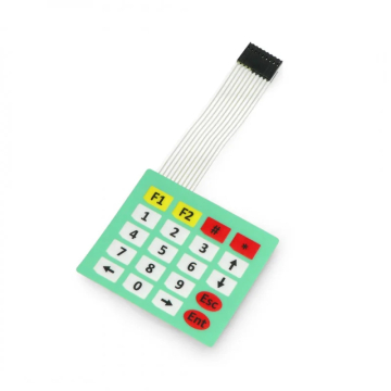 4x5 Keypad 20 Keys Matrix Membrane Type Keyboard for Arduino in BD, Bangladesh by BDTronics