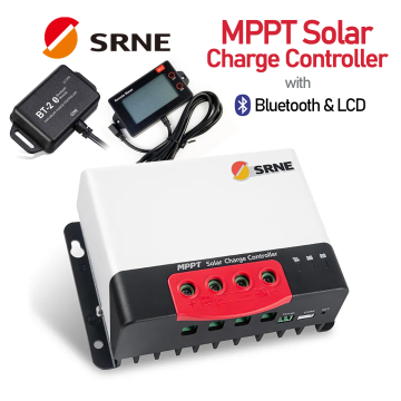 SRNE MPPT Solar Charge Controller 12V/24V 40A Max PV Input voltage 100V Lithium Battery in BD, Bangladesh by BDTronics