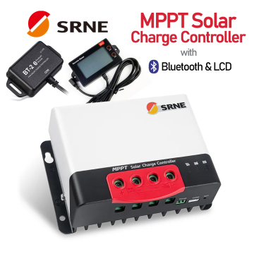 SRNE MPPT Solar Charge Controller 12V/24V 30A Max PV Input Voltage 100V Lithium Battery in BD, Bangladesh by BDTronics