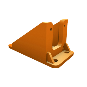 Plastic Mounting Bracket for NEMA 17 Stepper Motor with Front Mounting Screw in BD, Bangladesh by BDTronics