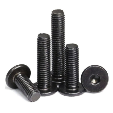 M5 Low Profile Flat Head Carbon Steel Hex Cap Screw Allen Bolt MS Machine Screw in BD, Bangladesh by BDTronics