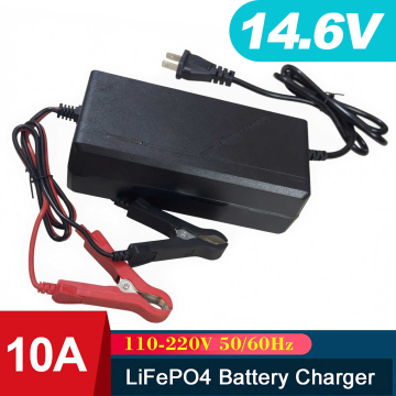 High Quality 12V 10A (4S) LiFePO4 Lithium Iron Phosphate Battery Auto Fast Charger (14.6V Cut-off) in BD, Bangladesh by BDTronics