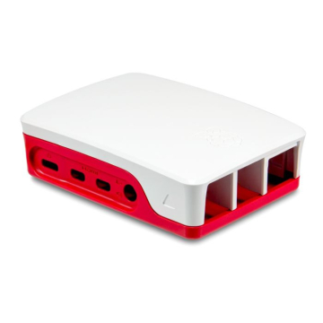 Raspberry Pi 4B Case (Red-White) in BD, Bangladesh by BDTronics