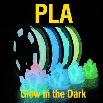  SUNLU Noctilucence PLA Filament (Fluorescent Glow in Dark) for 3D Printing 1.75mm (1KG)  in BD, Bangladesh by BDTronics