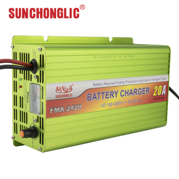 Original Sunchonglic 24V 20A Battery Charger for AGM GEL SLA Lead Acid Battery in BD, Bangladesh by BDTronics