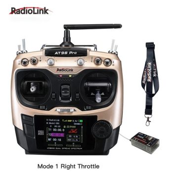 Radiolink AT9S Pro 12 Channels 2.4G RC Transmitter Mode 2 with R9DS Receiver in BD, Bangladesh by BDTronics