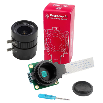 Raspberry Pi HQ Camera 12.3MP IMX477 with CGL 6mm CS Fixed IR 3.0 Megapixel Lens in BD, Bangladesh by BDTronics