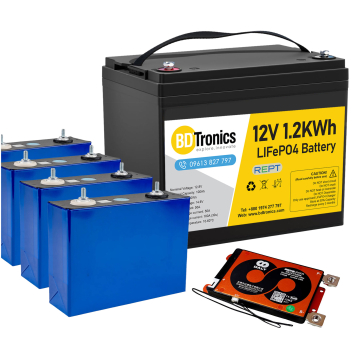 REPT 100Ah NEW (A+ Quality) LiFePO4 Battery 12V/ 24V/ 48V/ 60V Lithium Iron Phosphate Battery Pack (ESS Grade) in BD, Bangladesh by BDTronics