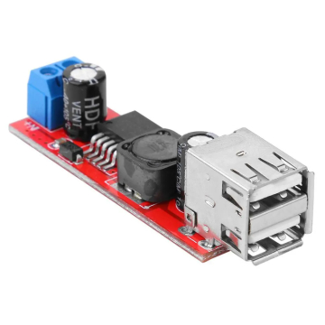 Dual USB 9V/12V/24V/36V to 5VDC-DC 3A Buck Converter Voltage Regulator Module in BD, Bangladesh by BDTronics