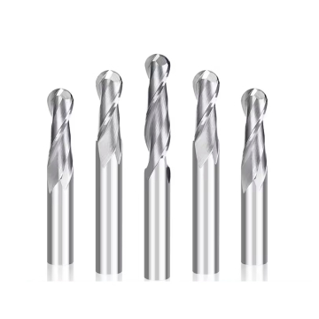 2 Flutes Ball Nose End Mill Cutter Carbide CNC Router Bit in BD, Bangladesh by BDTronics
