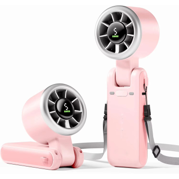 Mini Rechargeable Handheld Turbo Fan 5-Speed 4000mAh USB-C Portable Cooling Fan in BD, Bangladesh by BDTronics