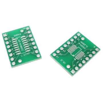 SOP16 to DIP16 IC Adapter PCB Board SMD to DIP Converter in BD, Bangladesh by BDTronics