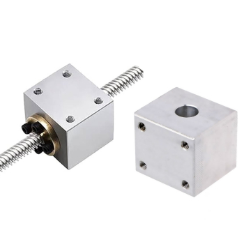 Lead Screw Aluminium Block Nut Housing Bracket For 8mm T8 Trapezoidal Nut in BD, Bangladesh by BDTronics