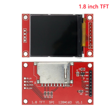 TFT Display 1.8 inch IPS SPI HD 65K TFT Full Color LCD Module ST7735 Drive IC for Arduino in BD, Bangladesh by BDTronics