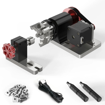 TwoTrees CNC Lathe Rotary Tool Module 4th Axis in BD, Bangladesh by BDTronics
