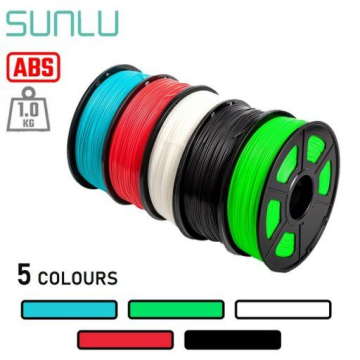 SUNLU ABS 1KG 1.75mm Filament for 3D Printer in BD, Bangladesh by BDTronics