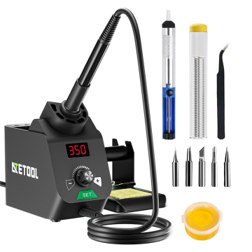 60W 500℃ Digital Soldering Iron Station Kit Adjustable Temperature ATETOOL AE689A in BD, Bangladesh by BDTronics